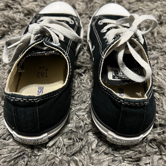 Converse Chuck Taylor All Star Low Originals Black/White Youth Size 3 - Picture 5 of 7